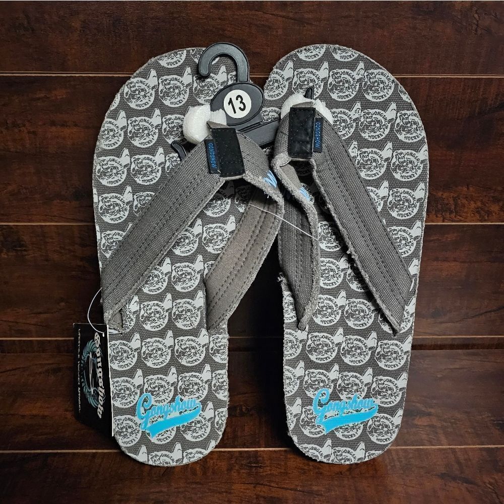 Gongshow Sandals Hockey Apparel Flip Flop Mens Size 13